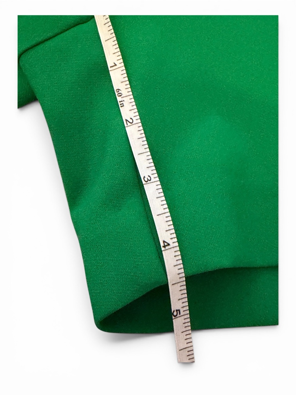 Rachel Zoe Emerald Green High-Waist Tailored Shorts - Picture 7 of 7